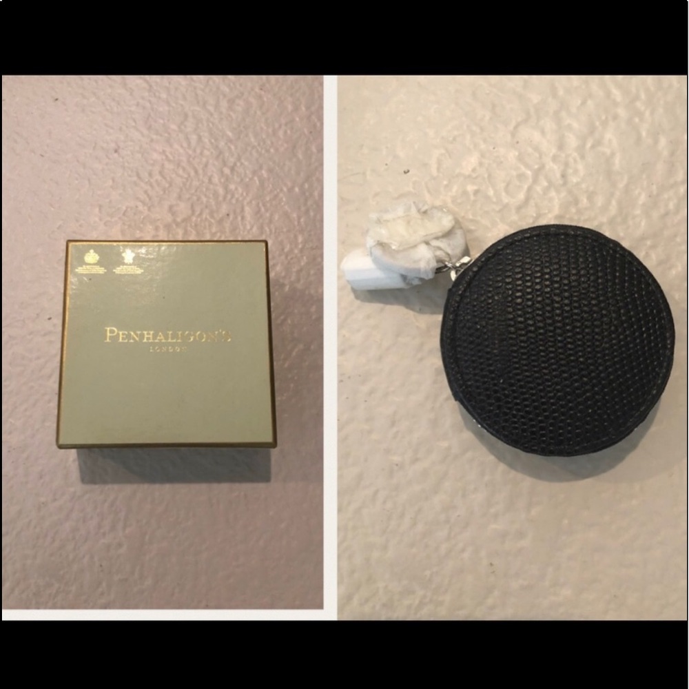 New PENHALIGON'S Key Ring Zip Around Coin Purse